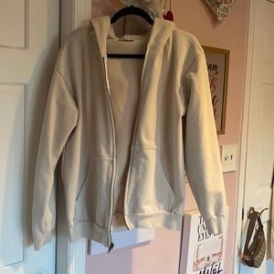 TALENTLESS zip-up sweatshirt